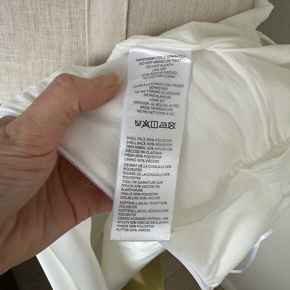 BHLDN Strapless Corset Dress Wedding Rehearsal Minimalist Modern Elegant - Picture 14 of 16